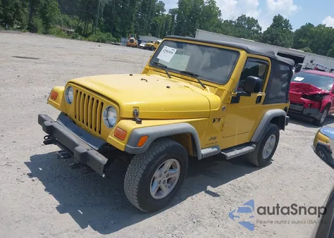 2006 Jeep Wrangler X из США, поврежденный, VIN 1J4FA39S96P702423